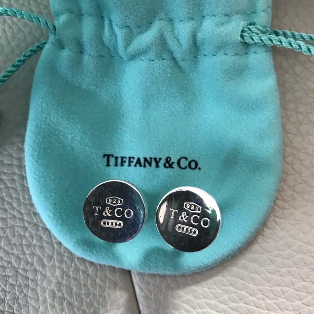 Tiffany & Co. Sterling Silver Cuff Links